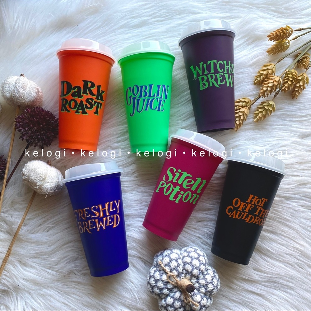 🎃NEW RARE🖤Starbucks Box Glow in the Dark Hot Cup - Picture 5 of 13